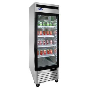 Atosa 22 cu ft Single Section Refrigerated Merchandiser - MCF8705GR