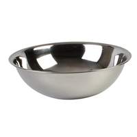 Thunder Group 5 Qt Curved Lip Heavy Duty Stainless Steel Mixing Bowl - SLMB205