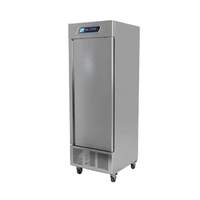 Fagor Refrigeration 28in Stainless Steel Solid Door Reach-In Freezer Cooler - QVF-1-N 