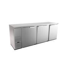 Fagor Refrigeration 96" Stainless Steel Refrigerated Bar Cooler With 3 Doors - FBB-95S-N