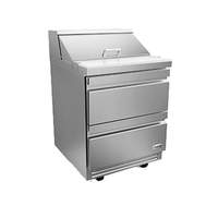 Fagor Refrigeration 28" Sandwich/Salad Insulated Refrigerator With Two Drawers - FST-27-8-D2-N