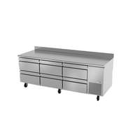 Fagor Refrigeration 68in Stainless Steel Worktop Refrigerator With Four Drawers - SWR-67-D4 