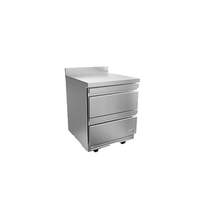 Fagor Refrigeration 28in Stainless Steel Worktop Refrigerator With Two Drawers - FWR-27-D2-N 