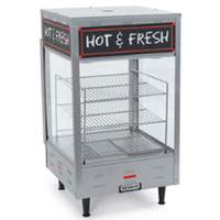Nemco Hot Food Merchandiser with Three 19in Square Angled Shelves - 6455 