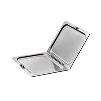 Winco Full Size Stainless Steel Hinged Steam Table Pan Cover - C-HFC1