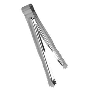 Thunder Group SLBT115 11-1/2" One-Piece Stainless Steel Bread/Pastry Tong - 1 Doz