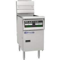 Pitco Solstic Supreme™ High Efficiency 75 lb Capacity Fryer System - SSH75-1FD