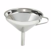 Winco 5" Wide Stainless Steel Funnel - SF-5
