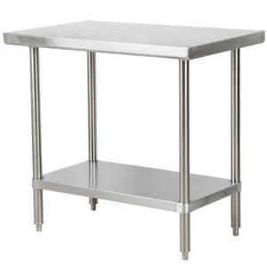 Falcon Food Service WT-3030 30" x 30" Stainless Steel 18 Gauge Worktable