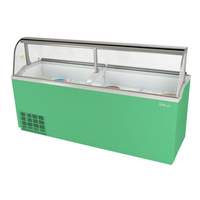 Turbo Air 89in Ice Cream Dipping Cabinet, (16) 3gl Can Capacity - TIDC-91G-N 
