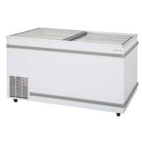 Turbo Air 57-3/8in Flat Top Chest Style Top Open Island Freezer - TFS-20F-N 