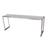 Turbo Air 68" Stainless Steel Single Overshelf for Pizza Prep Table - TSOS-P6