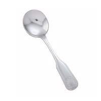 Winco Heavy Weight Stainless Steel Toulouse Bouillon Spoon - 1 Doz - 0006-04
