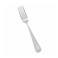 Winco Dots 7-3/8" Heavy Weight Stainless Steel Dinner Fork - 0005-05