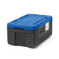 Metro Mightylite 3 Pan Top Loading Blue Insulated Food Carrier - ML180-BU