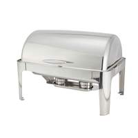 Winco Madison 8 Quart Stainless Steel Full Size Chafing Dish - 601