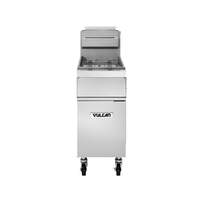Vulcan 45 lb Gas 120,000 BTU Deep Fryer w/ Solid State Controls - 1GR45A