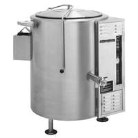 Crown Steam 100 Gallon Gas 2/3 Jacketed Stationary Kettle - GL-100E