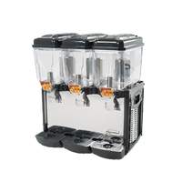 Eurodib Cofrimell Juice Dispenser w/ (3) 3 Gallon Tanks - CD3J