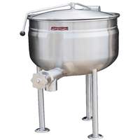 Crown Steam 80 Gallon Direct Steam Full Jacketed Stationary Kettle - DL-80F