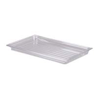 Cambro 12in x 20in Rectangular Polycarbonate Display Tray - Clear - DT1220CW135 
