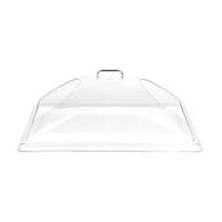 Cambro Camwear Clear Polycarbonate Dome Cover w/ 2 End Holes - DD1220BECW135