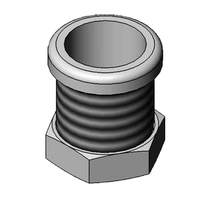 T&S Brass Protective Flange for Deck Mounted Spray Hoses - B-KFD