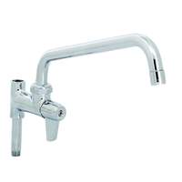 T&S Brass Equip Pre-Rinse Add-On Faucet w/ 12" Spout - 5AFL12A