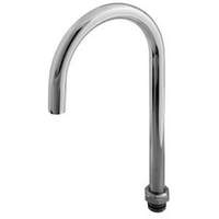 T&S Brass 17" Big Flo Swivel Chrome Plated Gooseneck Spout - BF-0136-X