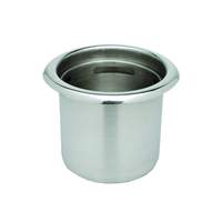 T&S Brass Dipper Well Stainless Steel Bowl & Drain Asssembly - 7" dia. - 006678-45