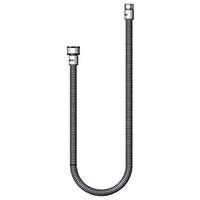 T&S Brass 44in Flexible Stainless Steel Hose with Pre-Rinse Swivel - B-0044-H2A-SWV 