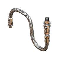 T&S Brass 20" Flexible Stainless Hose w/ 3/8" NPT Quick Disconnect - B-1433-03