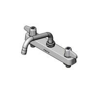 T&S Brass 8" Deck Mount Workboard Mixing Faucet w/ 6" Swing Spout - 5F-8CLX06