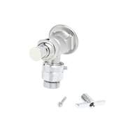 T&S Brass Wall Mount Sill Faucet w/ Attached Loose Key Handle - B-0736