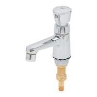 T&S Brass Heavy Duty Deck Mounted Metering Basin Faucet with 3in Spout - B-0712 