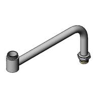 T&S Brass 12" Big-Flo Swivel Spout for Double Joint Faucet - 118X
