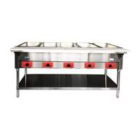 Atosa CookRite 5 Open Well 240v Electric Steam Table - CSTEB-5