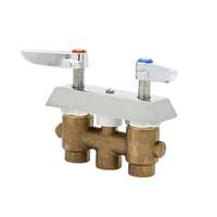 T&S Brass Concealed Mixing Faucet w/ Lever Handles - B-0513