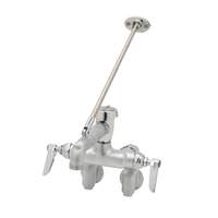 T&S Brass Wall Mount Service Sink Faucet w/ Eterna Cartridges - B-0667-RGH