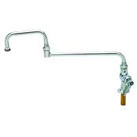 T&S Brass 18in Double Joint Deck Mount Pantry Faucet - B-0255 