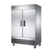 Falcon Food Service 49cuft Two Door Reach-In Stainless Steel Freezer - AF-49 