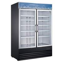 Falcon Food Service 28 cu. ft. Two Door/Glass Door Refrigerated Merchandiser - AGM-48