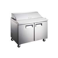 Falcon Food Service 48in Sandwich Prep Table with (12) Pan Capacity - AST-48 