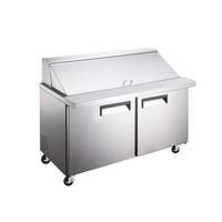 Falcon Food Service 48in Mega Top Prep Table with (18) Pan Capacity - AST-48M 