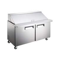 Falcon Food Service 60in Mega Top Prep Table with (24) Pan Capacity - AST-60M 