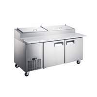 Falcon Food Service 71in Pizza Prep Table with (7) Pan Capacity - APT-67 