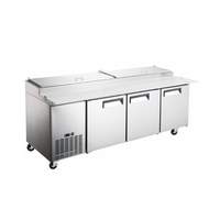 Falcon Food Service 92in Pizza Prep Table with (12) 1/3 Pan Capacity - APT-80 
