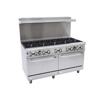 Falcon Food Service 60" (10) Burner Gas Range w/ (2) Ovens - AR60-10