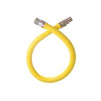 Dormont 48in Stationary 3/4in Gas Connector Hose with NPFS Connector - 1675NPFS48BX 