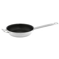 Thunder Group 12in Quantum II Stainless Steel Round Fry Pan - SLSFP312 